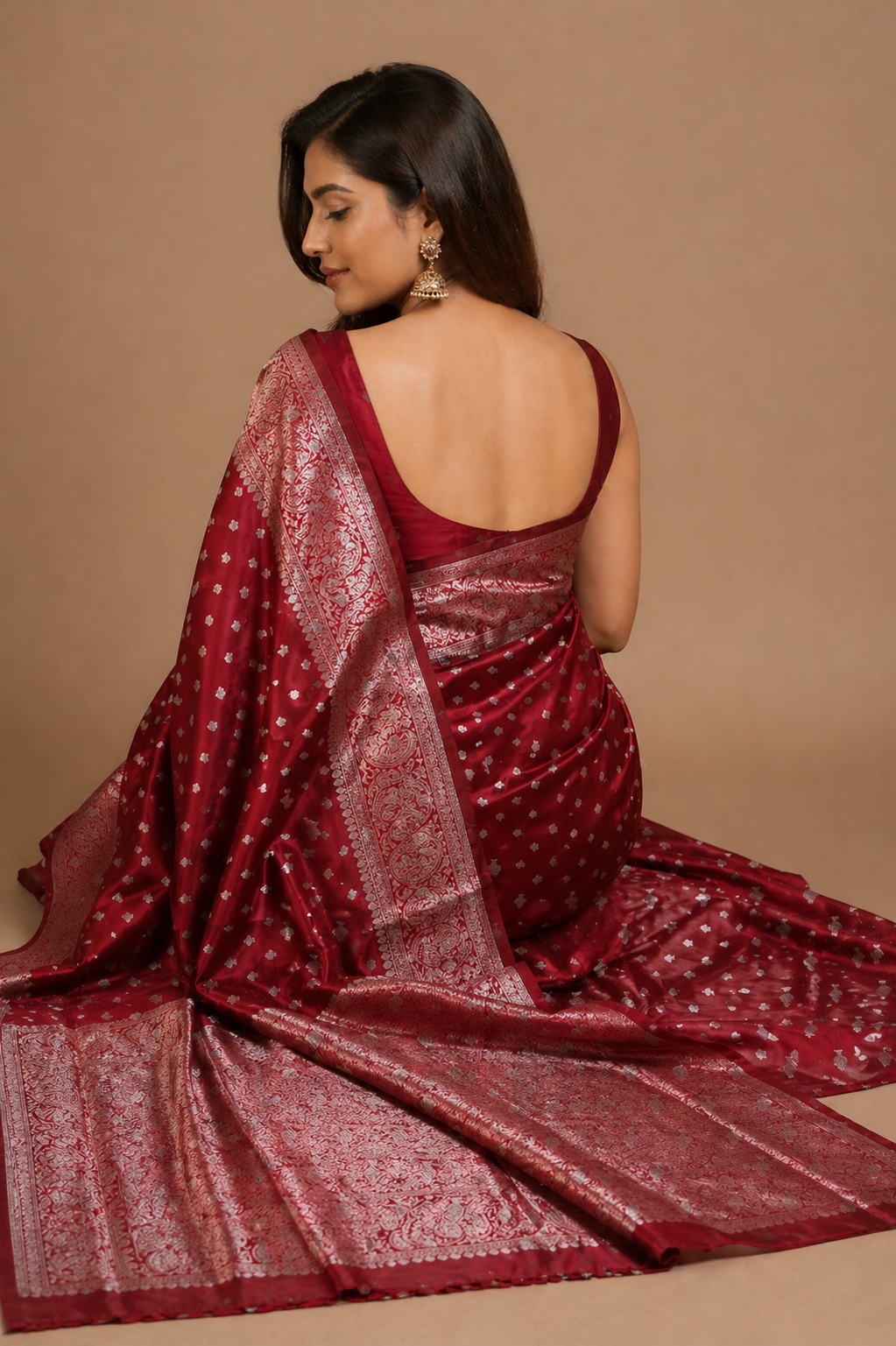 2-in-1 Reversible Semi Silk Saree